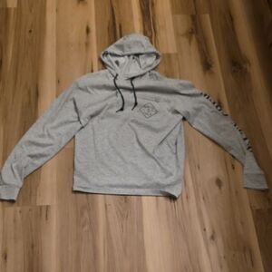 Men's Gray Hooded Sweatshirt